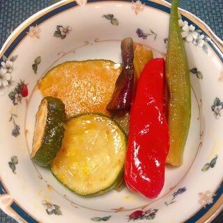 夏野菜の焼きマリネ